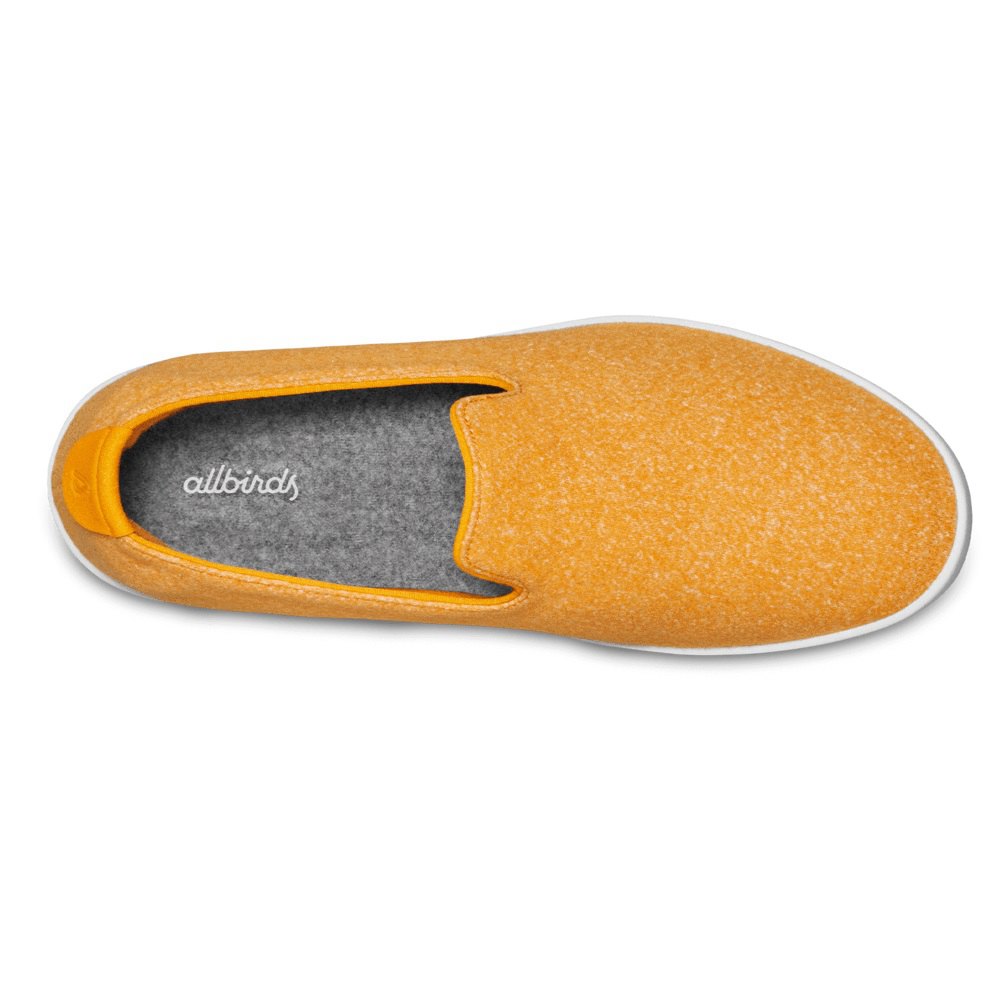 Allbirds Women\'s Slip-Ons Yellow - Wool Loungers - 24897UFWP